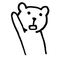 only picture bear sticker sticker #10477050