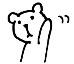 only picture bear sticker sticker #10477051