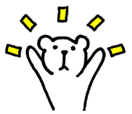 only picture bear sticker sticker #10477055