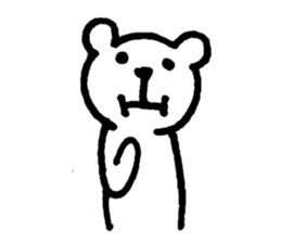 only picture bear sticker sticker #10477056