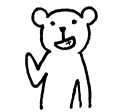 only picture bear sticker sticker #10477060