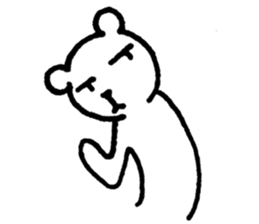 only picture bear sticker sticker #10477061