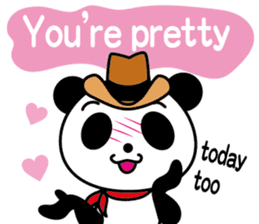 COWBOY PANDA(English ver.) sticker #10477227