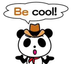 COWBOY PANDA(English ver.) sticker #10477236