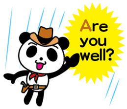 COWBOY PANDA(English ver.) sticker #10477241