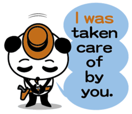 COWBOY PANDA(English ver.) sticker #10477243