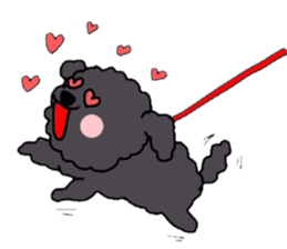 Cute puppy Toipudoru of Noah sticker #10477285