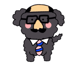 Cute puppy Toipudoru of Noah sticker #10477291