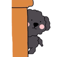 Cute puppy Toipudoru of Noah sticker #10477295