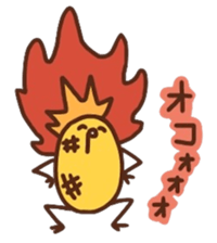 kamyu's onomatopoeic pineapple stickers sticker #10477862