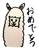 Animal by sakura sticker #10478229