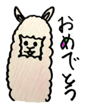 Animal by sakura sticker #10478229
