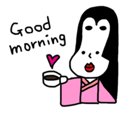 Daily lives of maroko sticker #10478304