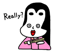 Daily lives of maroko sticker #10478310