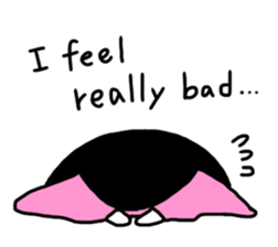 Daily lives of maroko sticker #10478311