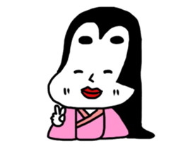 Daily lives of maroko sticker #10478320