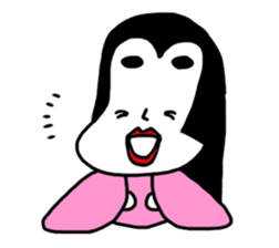 Daily lives of maroko sticker #10478322