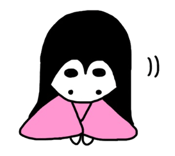 Daily lives of maroko sticker #10478323