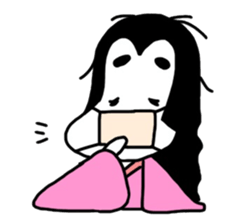 Daily lives of maroko sticker #10478334