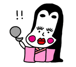 Daily lives of maroko sticker #10478336