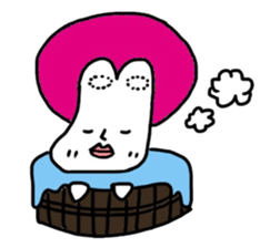 Daily lives of maroko sticker #10478341