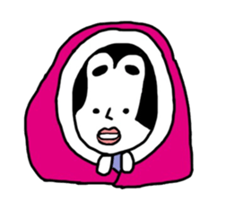 Daily lives of maroko sticker #10478342