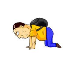 Geek boy MASARU-kun2 sticker #10479239