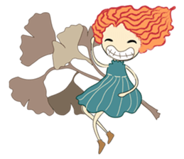 A girl who love ballet sticker #10479710