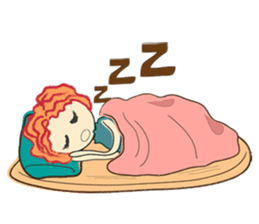 A girl who love ballet sticker #10479736