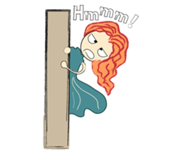 A girl who love ballet sticker #10479742