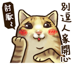 Cut Cat Help you speak sticker #10480104