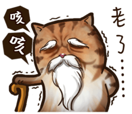 Cut Cat Help you speak sticker #10480142