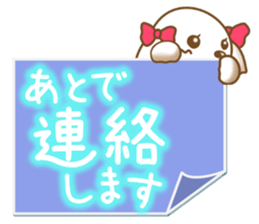 Shih Tzu's Sticker2 sticker #10480499