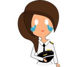 Pilot: Capt. Mimie sticker #10480633