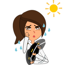 Pilot: Capt. Mimie sticker #10480639