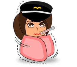 Pilot: Capt. Mimie sticker #10480648