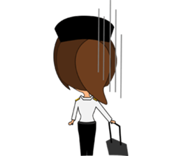 Pilot: Capt. Mimie sticker #10480661