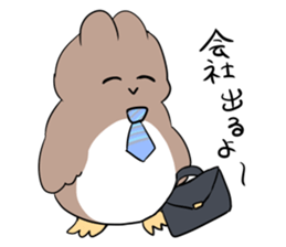 Mother of the bird sticker #10480724