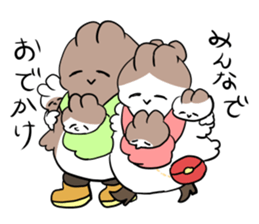 Mother of the bird sticker #10480737