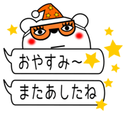 Mr.good friend bear sticker #10481383