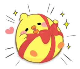 BABY CHICK WITH LOVE sticker #10481681