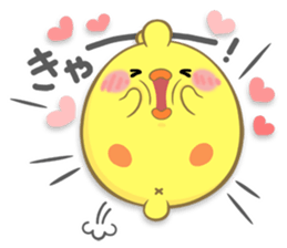 BABY CHICK WITH LOVE sticker #10481685