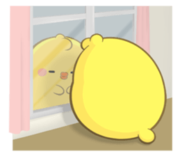 BABY CHICK WITH LOVE sticker #10481691