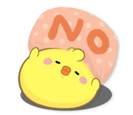 BABY CHICK WITH LOVE sticker #10481701