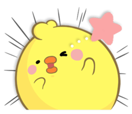 BABY CHICK WITH LOVE sticker #10481702
