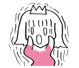 The prince and princess happy sticker #10481731