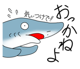 Shark of kesennuma valve 2 sticker #10482335