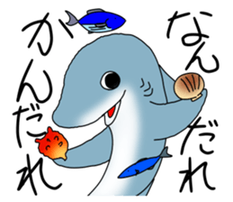 Shark of kesennuma valve 2 sticker #10482341