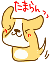 Cute Beagle "REN" sticker #10482547