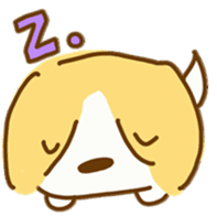 Cute Beagle "REN" sticker #10482563